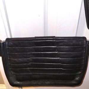 Black Shoulder or Crossbody or Clutch Purse